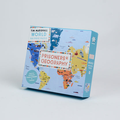 Prisoners of Geography World Map 500 Piece Jigsaw Puzzle