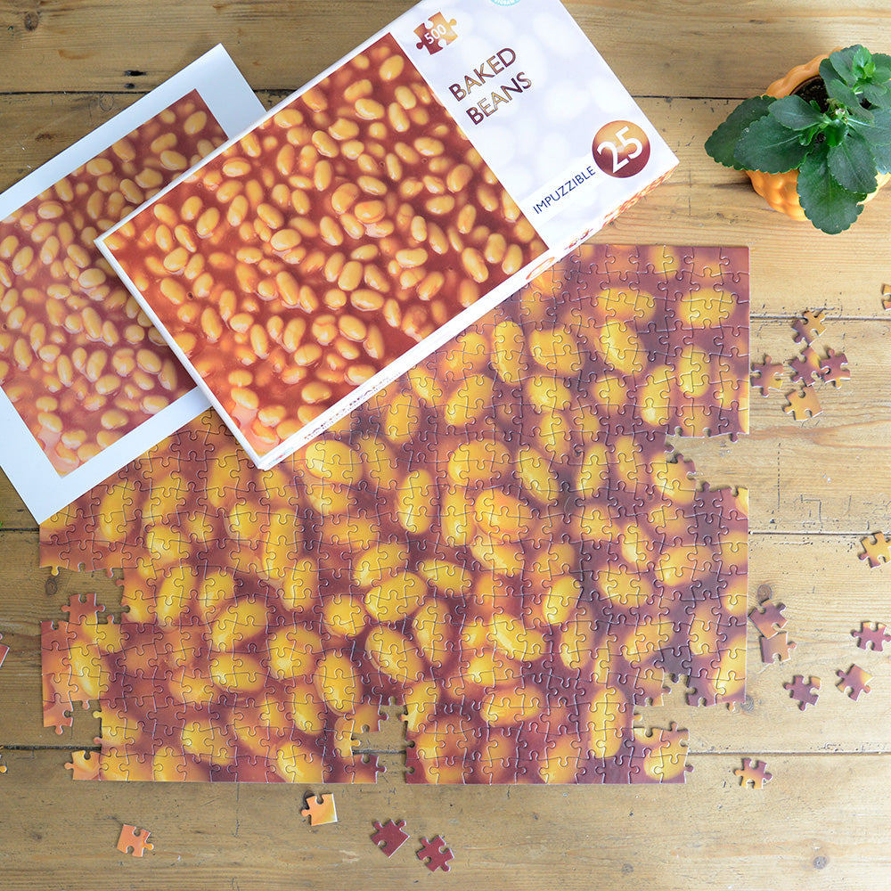 Baked Beans  - Impuzzible No.25 - 1000 or 500 Piece Jigsaw Puzzle