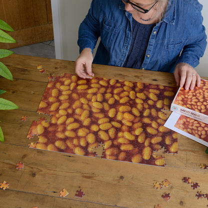 Baked Beans  - Impuzzible No.25 - 1000 or 500 Piece Jigsaw Puzzle