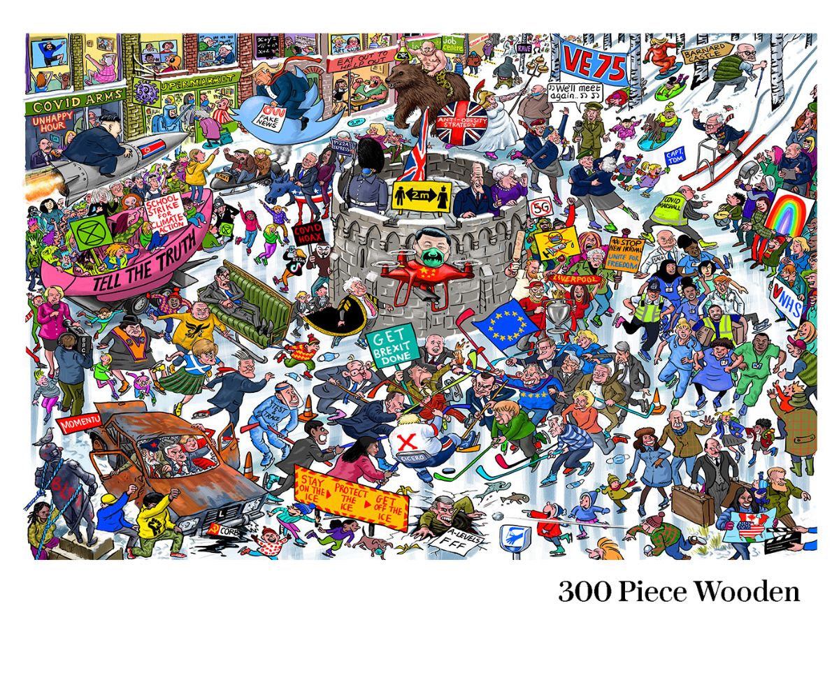 2020 According to Blower 1000 or 300 Piece Jigsaw Puzzle