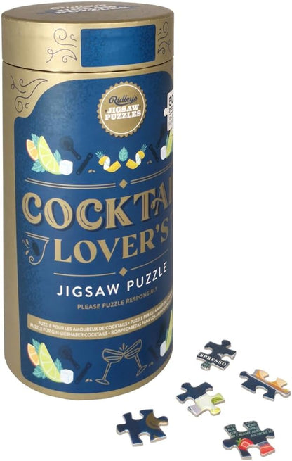 Cocktail Lover's Jigsaw 500 Piece Jigsaw Puzzle