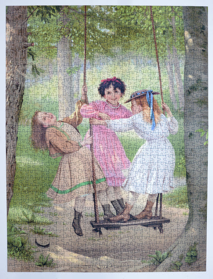 The Three Tom Boys 1000 Piece Jigsaw Puzzle