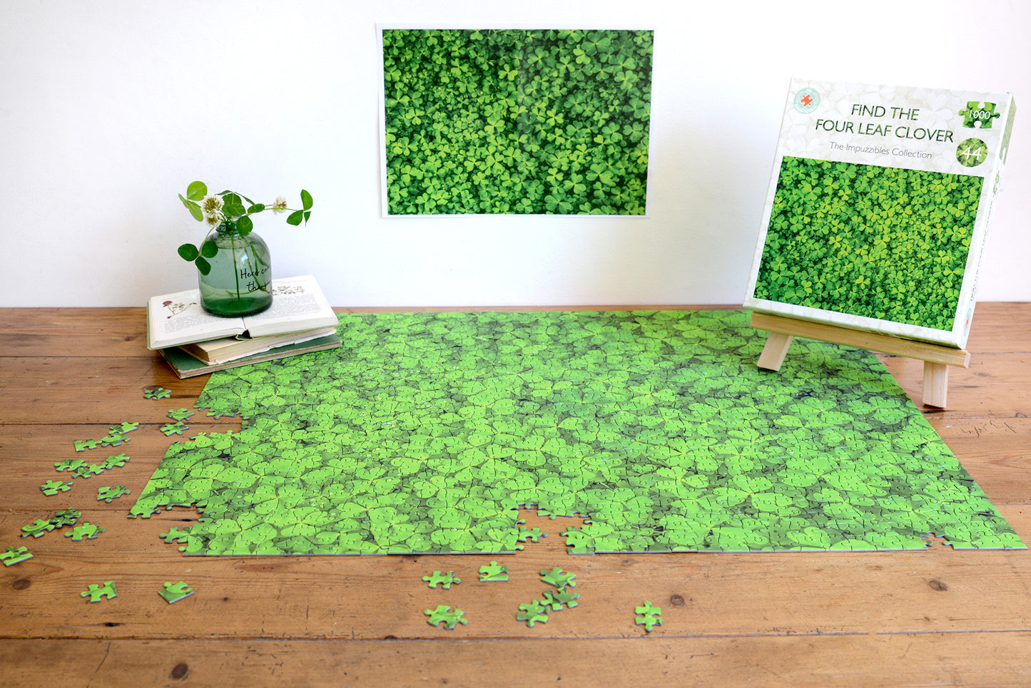 Find the Four Leaf Clover Impuzzible No.44 - 1000 Piece Jigsaw Puzzle