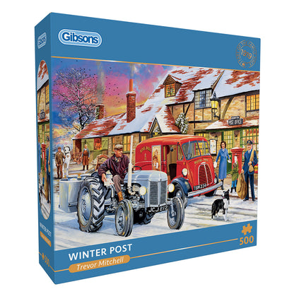 Winter Post 500 Piece Jigsaw Puzzle