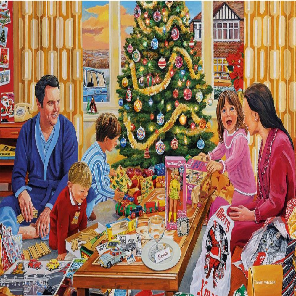 A Christmas To Remember 4 x 500 Piece Jigsaw Puzzle