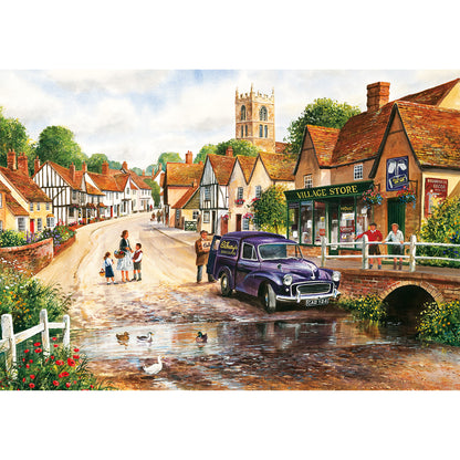 Terry's Waterways 4 x 500 Piece Jigsaw Puzzle