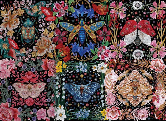 Blooming Beetles 1000 Piece Jigsaw Puzzle