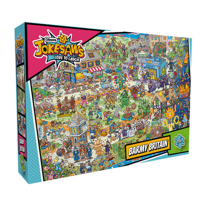 Jokesaws: Barmy Britain 1000 Piece Jigsaw Puzzle