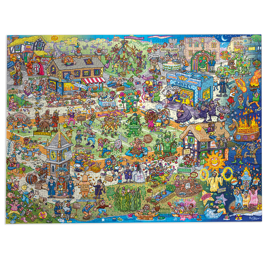 Jokesaws: Barmy Britain 1000 Piece Jigsaw Puzzle