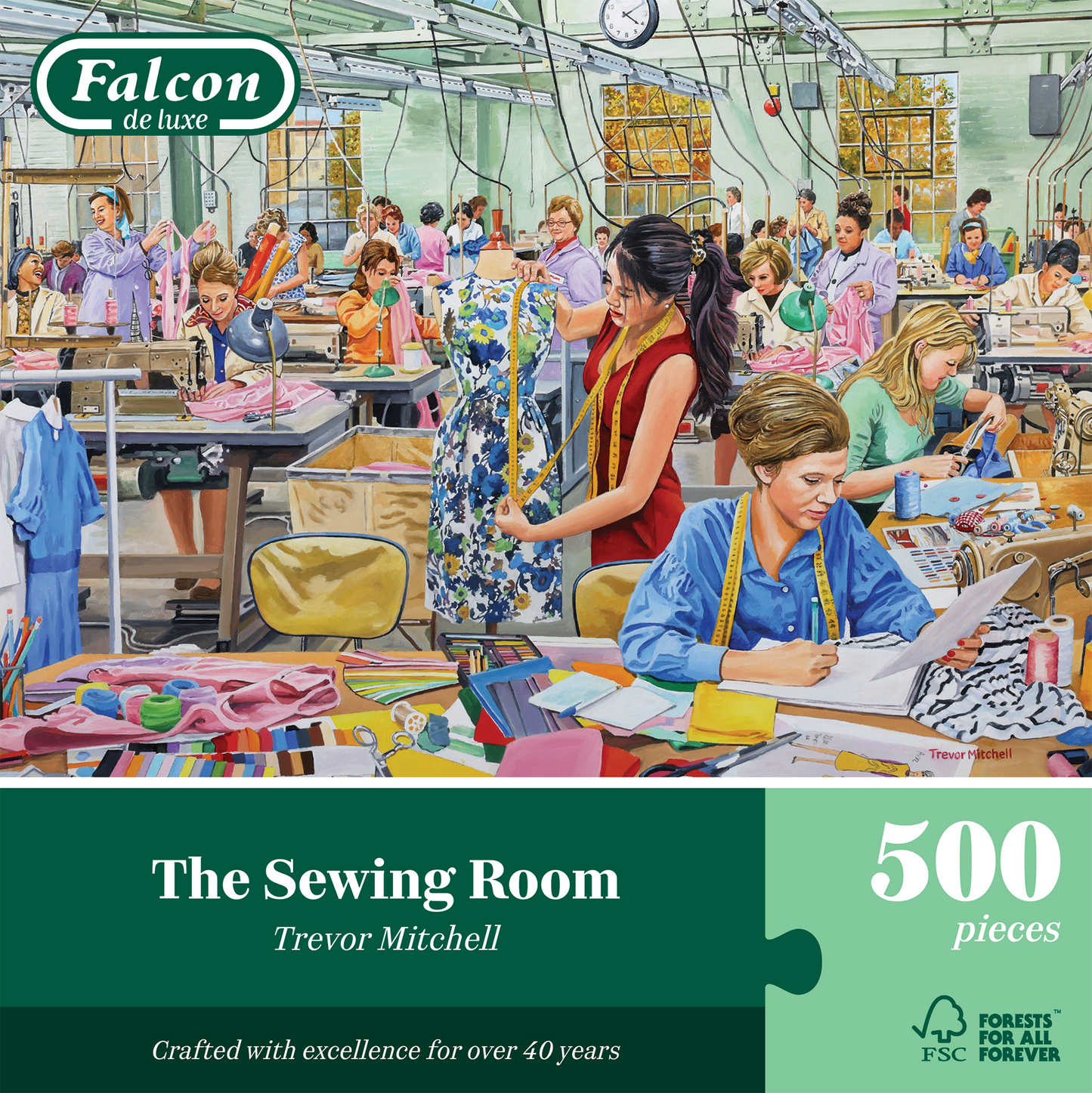 The Sewing Room 500 Piece Jigsaw Puzzle