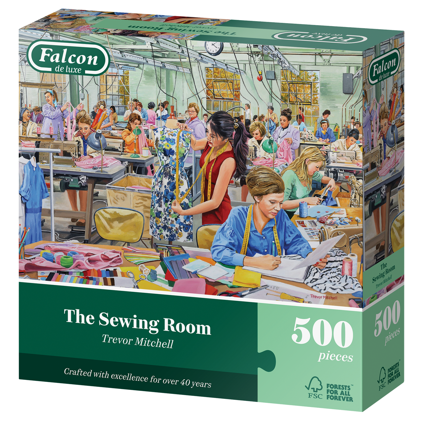 The Sewing Room 500 Piece Jigsaw Puzzle