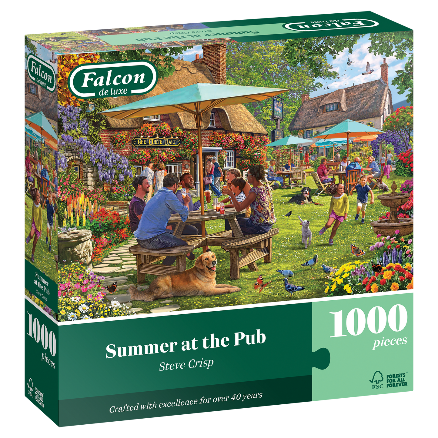 Summer at the Pub 1000 Piece Jigsaw Puzzle