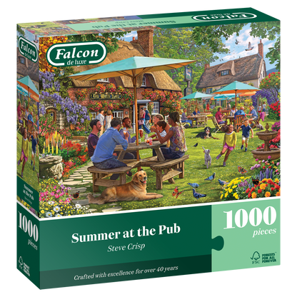 Summer at the Pub 1000 Piece Jigsaw Puzzle