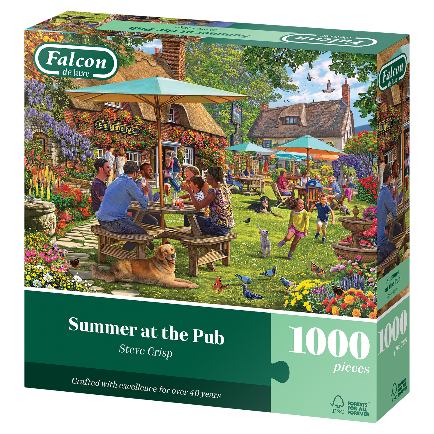 Summer at the Pub 1000 Piece Jigsaw Puzzle