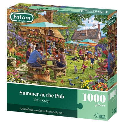 Summer at the Pub 1000 Piece Jigsaw Puzzle