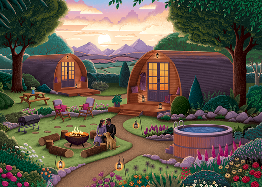 Glamping 1000 Piece Jigsaw Puzzle