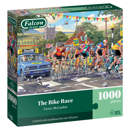 The Bike Race 1000 Piece Jigsaw Puzzle