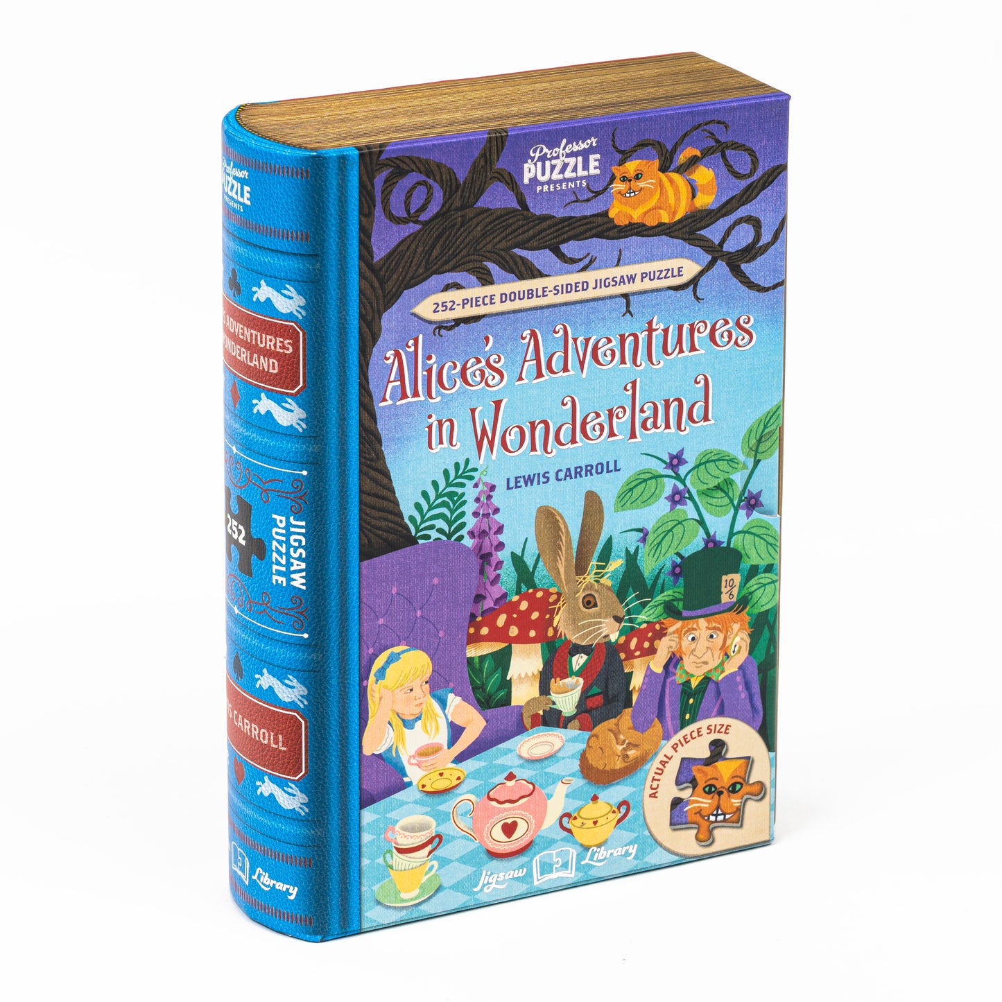 Alice in Wonderland Jigsaw Library 252 Piece Jigsaw Puzzle