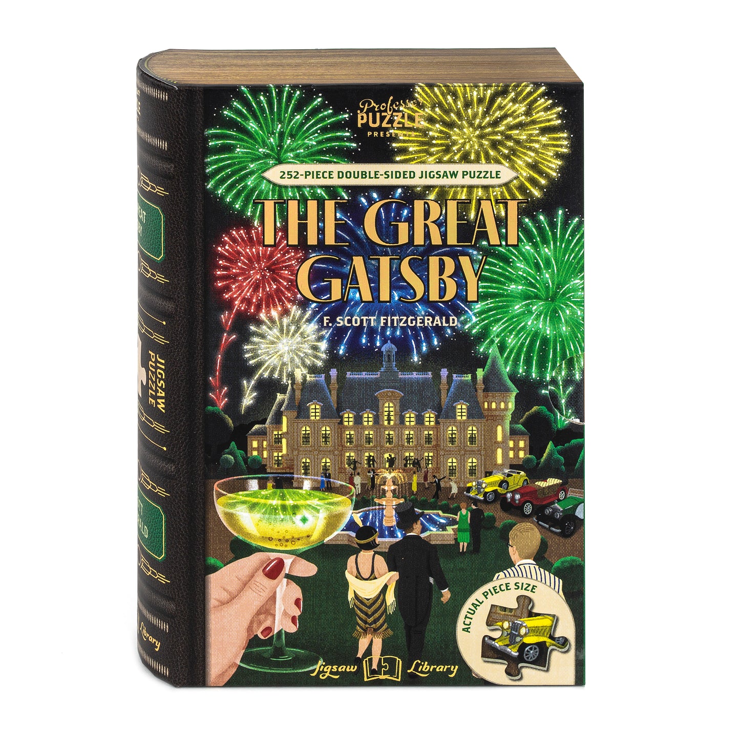 The Great Gatsby Jigsaw Library 252 Piece Jigsaw Puzzle