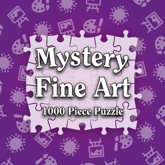 Mystery Jigsaw Puzzle - Fine Art Themed 1000 Piece