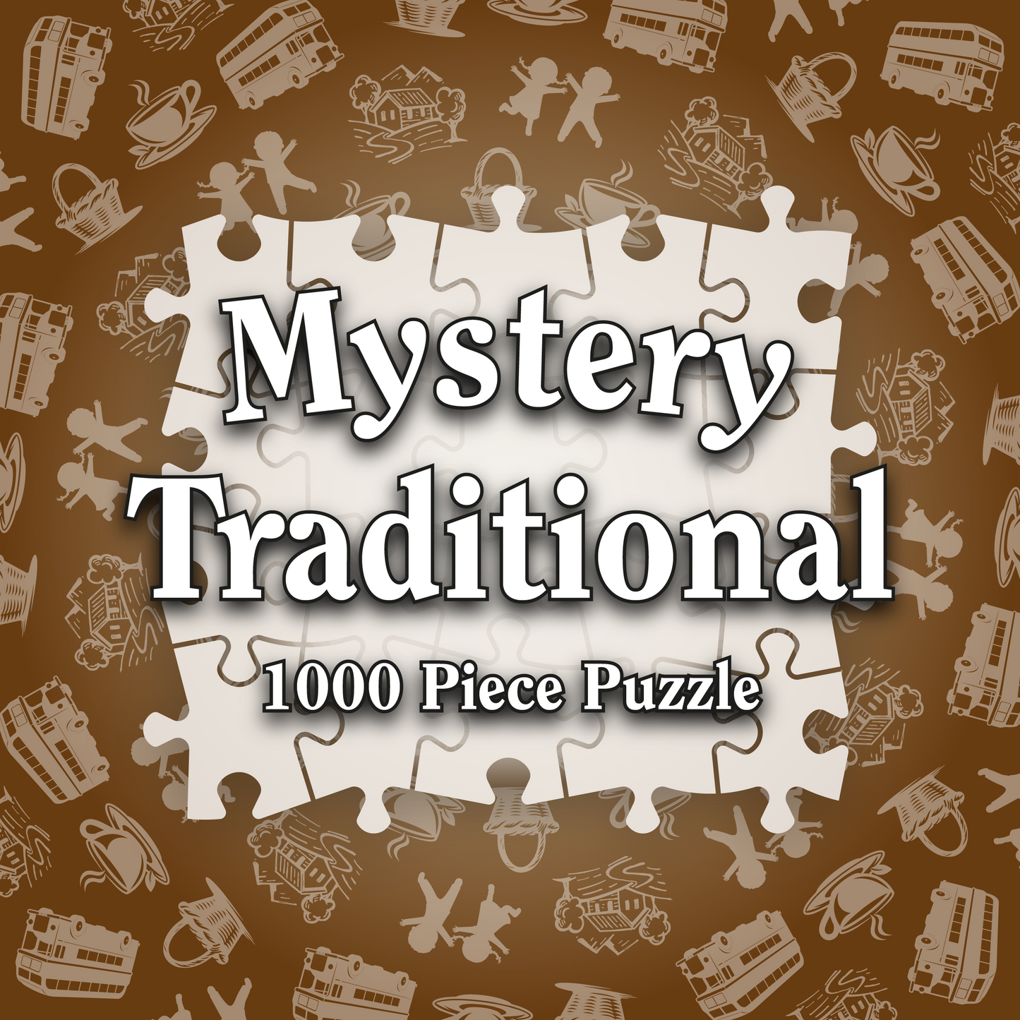 Mystery Jigsaw Puzzle - Traditional Themed 1000 Piece