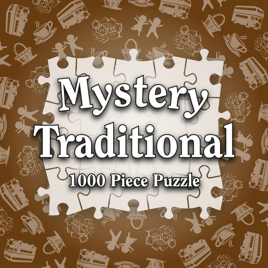 Mystery Jigsaw Puzzle - Traditional Themed 1000 Piece