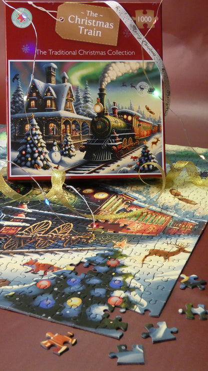 The Christmas Train 1000 Piece Jigsaw Puzzle