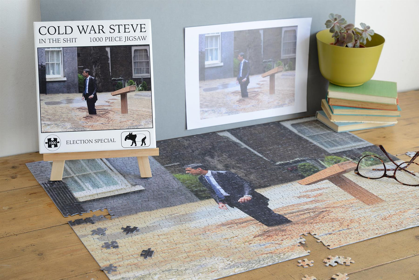 Cold War Steve In the Sh*t 1000 Piece Jigsaw Puzzle