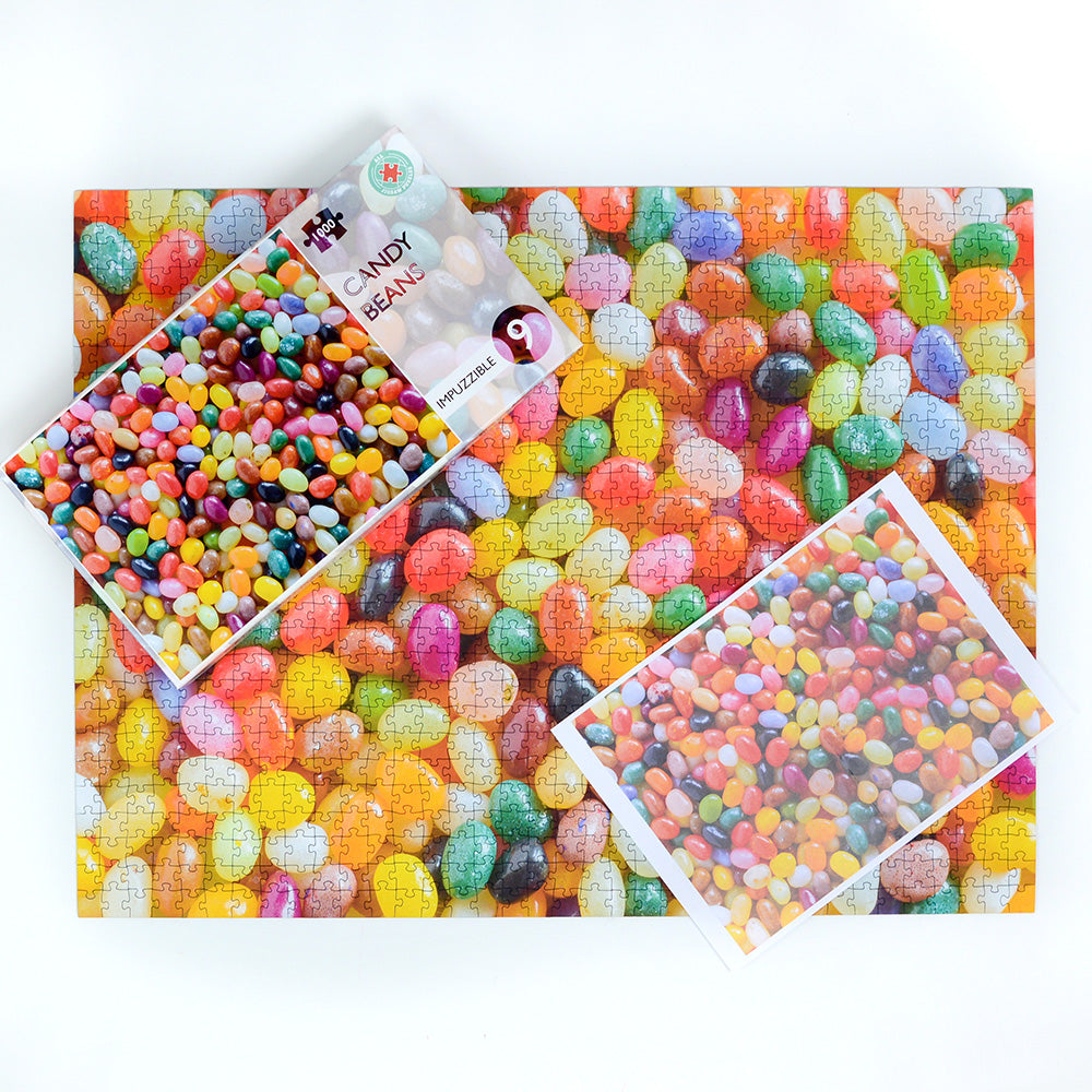 Candy Bean  - Impuzzible No.9 -  1000 Piece Jigsaw Puzzle