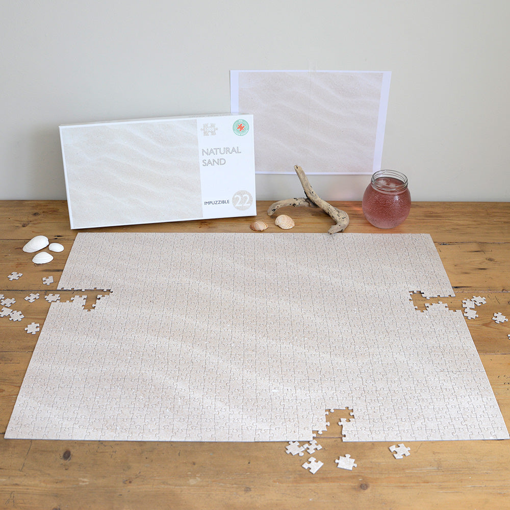 Natural Sand  - Impuzzible No.22 - 1000 Piece Jigsaw Puzzle