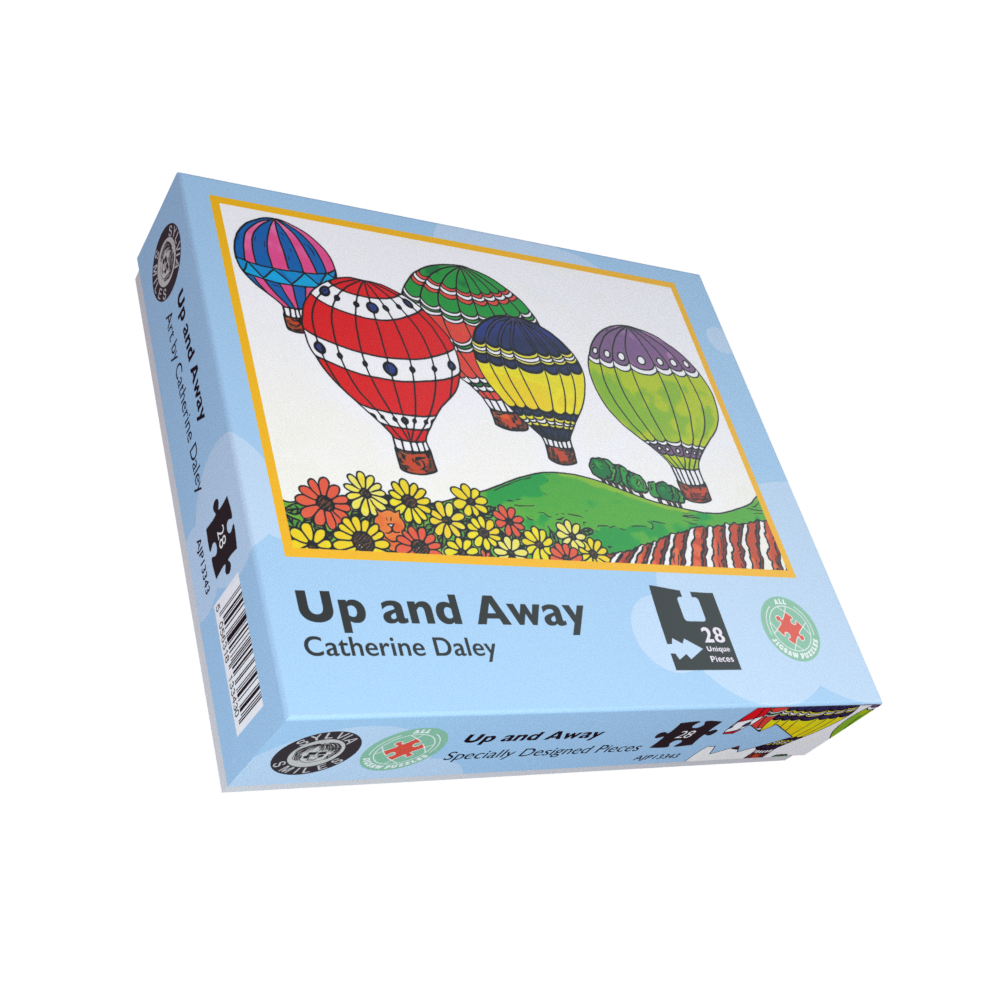 "Up and Away" Sight Impaired 28 Piece Jigsaw Puzzle