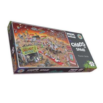 Chaos in Space 1000 Piece Jigsaw Puzzle - Chaos no. 20