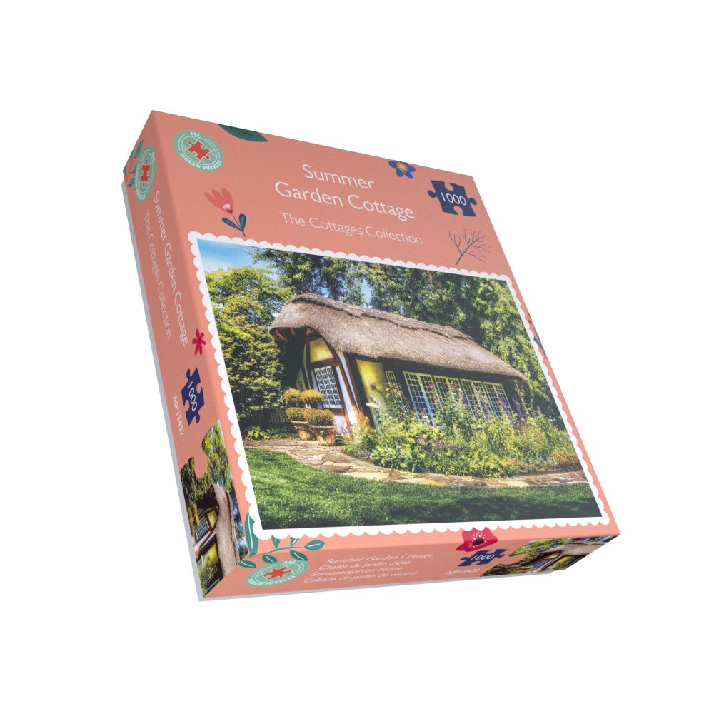 Summer Garden Cottage 1000 Piece Jigsaw Puzzle