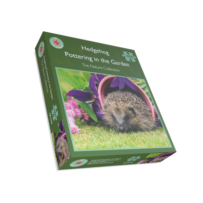 Hedgehog Pottering In The Garden 1000 Piece Jigsaw