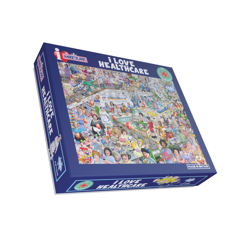 PRE-ORDER Mike Jupp I Love Healthcare 1000 Piece Jigsaw Puzzle