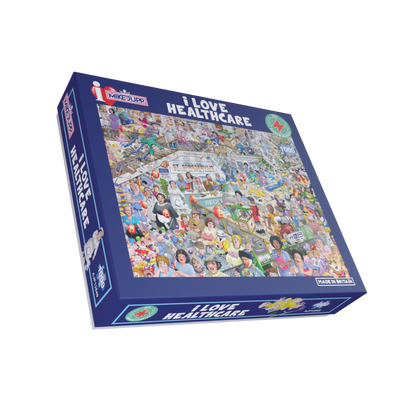 PRE-ORDER Mike Jupp I Love Healthcare 1000 Piece Jigsaw Puzzle