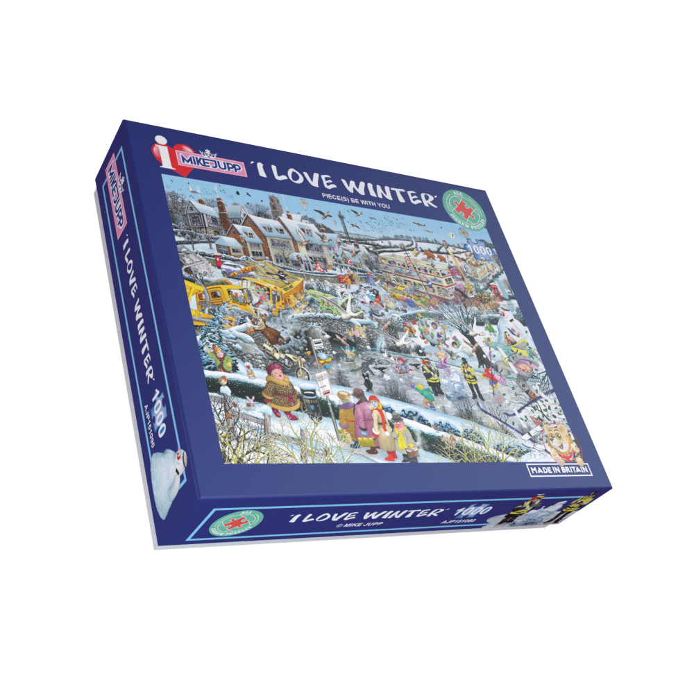 Mike Jupp I Love Winter 1000 Piece Jigsaw Puzzle