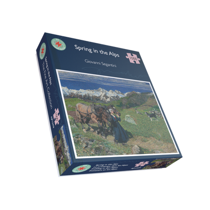 Spring in the Alps 1000 Piece Jigsaw Puzzle