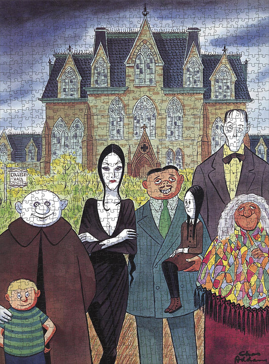 The Addams Family 1000 Piece Jigsaw Puzzle