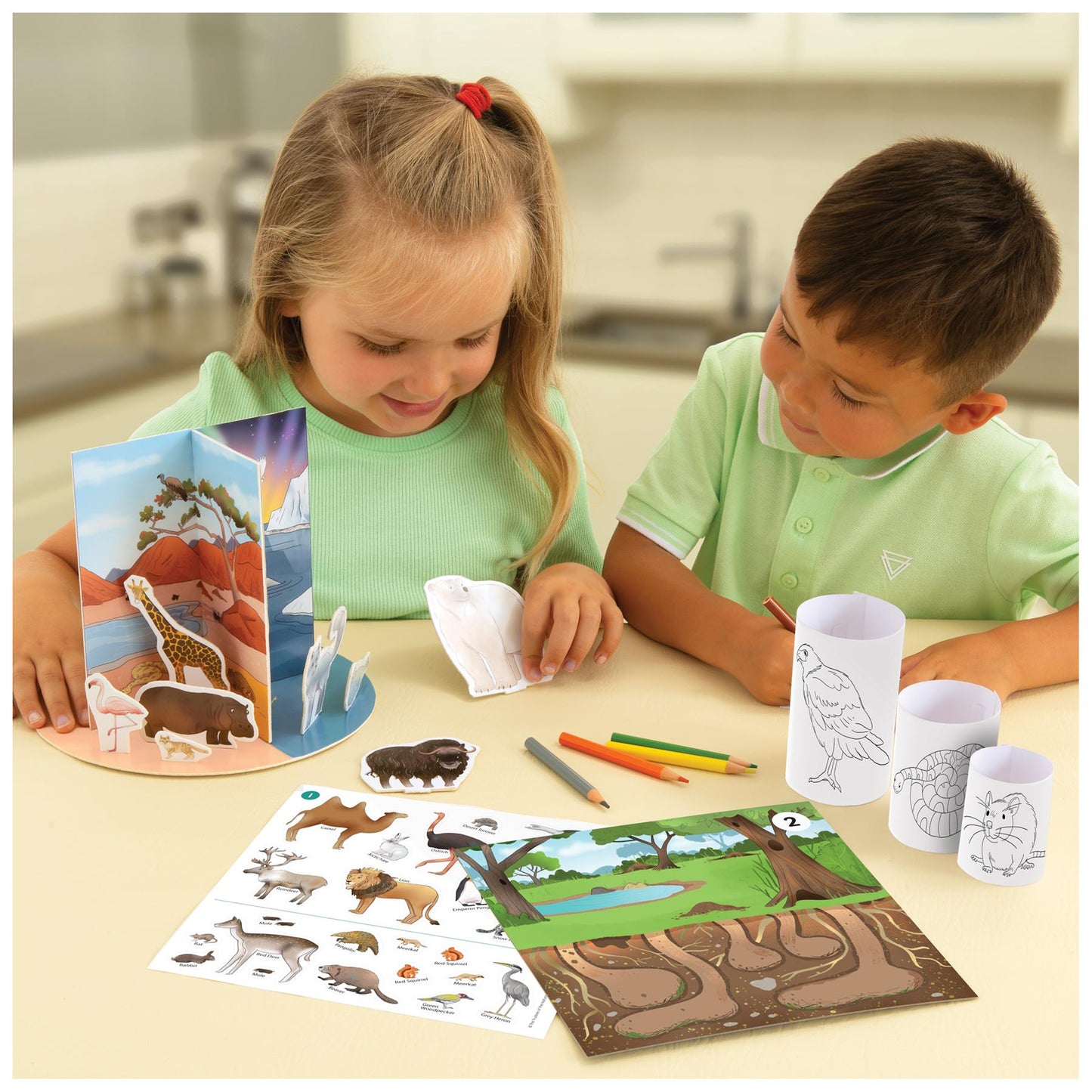 Natural History Museum Let's Learn Animals Activity Pack