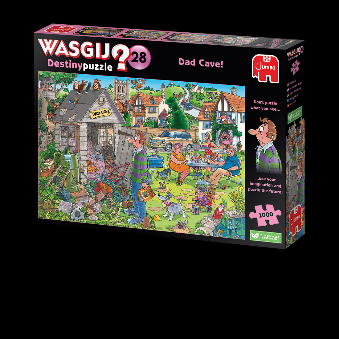 Wasgij Destiny 28 Dad Cave 1000 Piece Jigsaw Puzzle