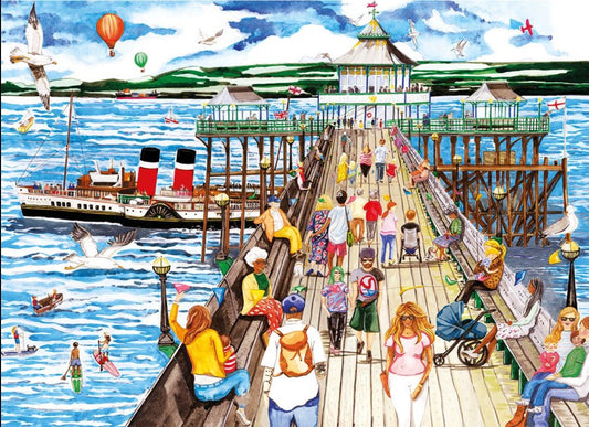 Clevedon Pier 1000 Piece Jigsaw Puzzle