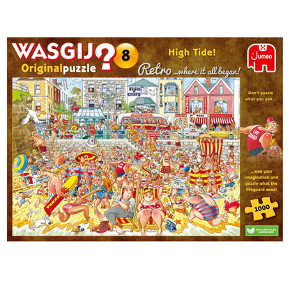 Wasgij Retro Original 8 High Tide! 1000 Piece Jigsaw Puzzle