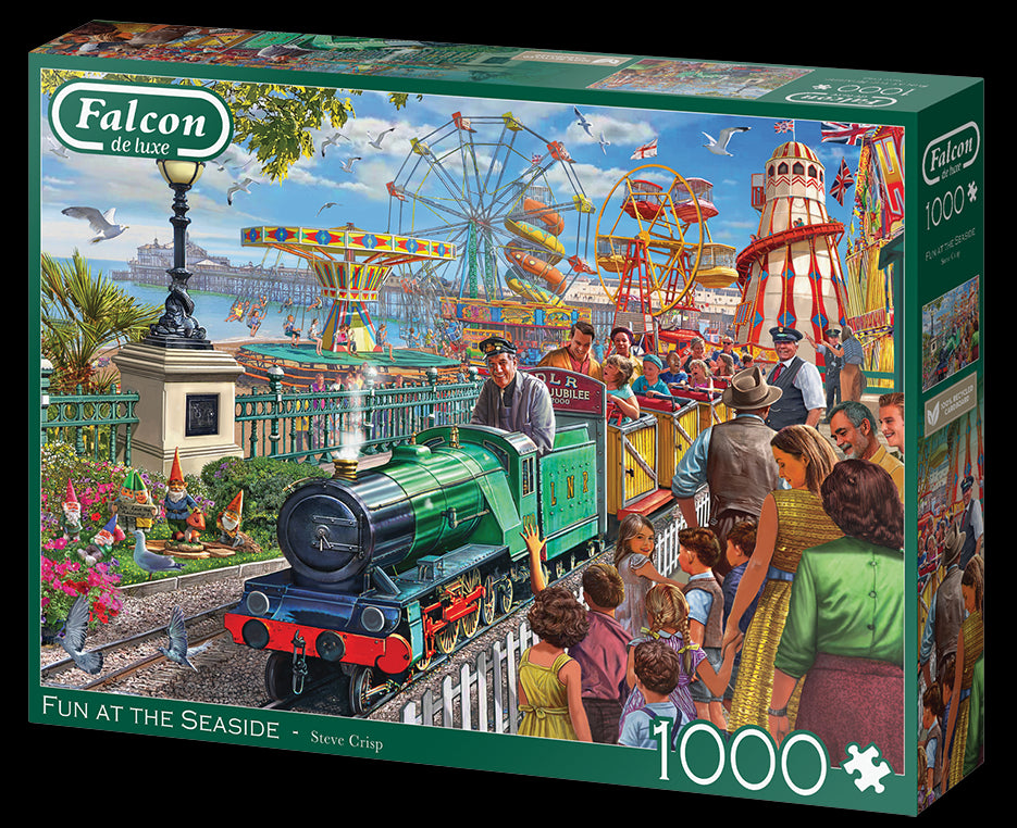 Falcon de luxe Fun at the Seaside 1000 Piece Jigsaw Puzzle