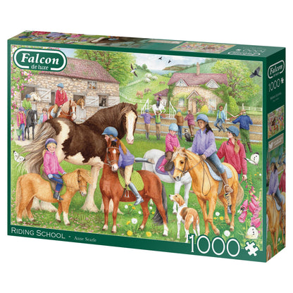 Falcon de luxe  Riding School 1000 Piece Jigsaw Puzzle