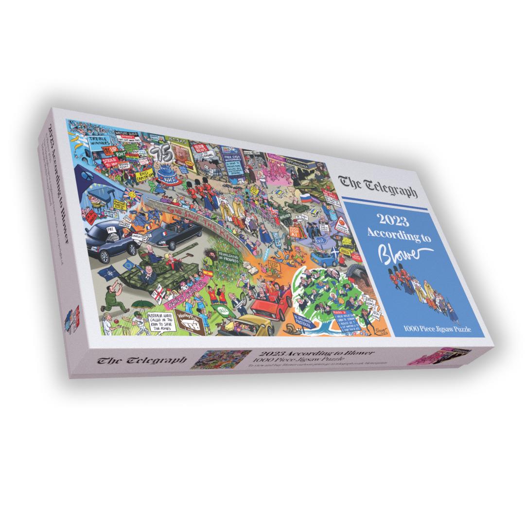 2023 According to Blower 1000 or 300 Piece Jigsaw Puzzle