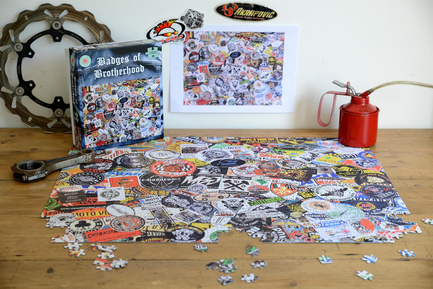 Badges of Brotherhood  1000 Piece Jigsaw Puzzle