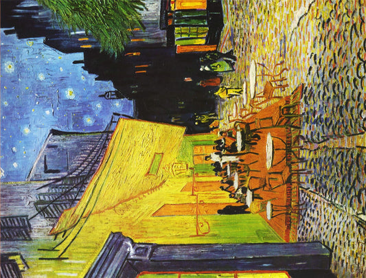 Cafe Terrace at Night by Van Gogh - 500 pc. jigsaw puzzle