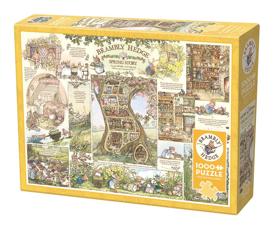 Brambly Hedge Spring Story 1000 Piece Jigsaw Puzzle