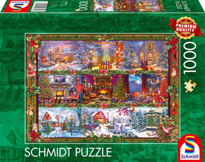 Merry Christmas Time 1000 Piece Jigsaw Puzzle